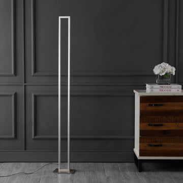 Johan 59.5" Modern Minimalist Aluminum Integrated Tower LED Floor Lamp - JONATHAN Y